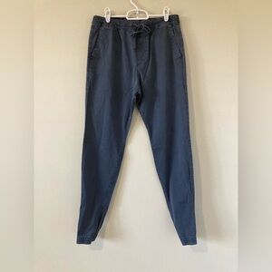 Hollister California Men's Pants Size Medium Stacked Skinny Jogger Stretch Blue